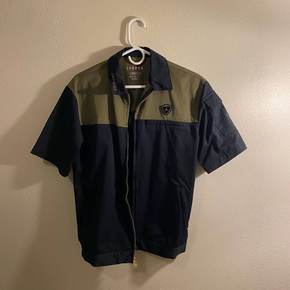 Jordan brand loose fit worker shirt